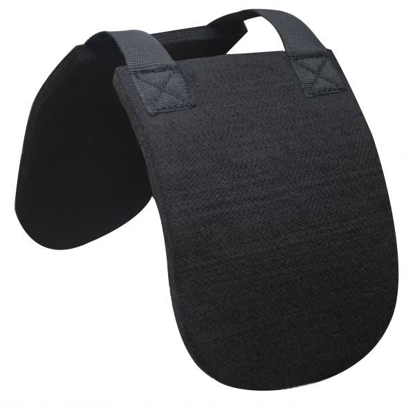 31941: Showman ® 3/4" felt wither pad with nylon straps Saddle Pad Showman