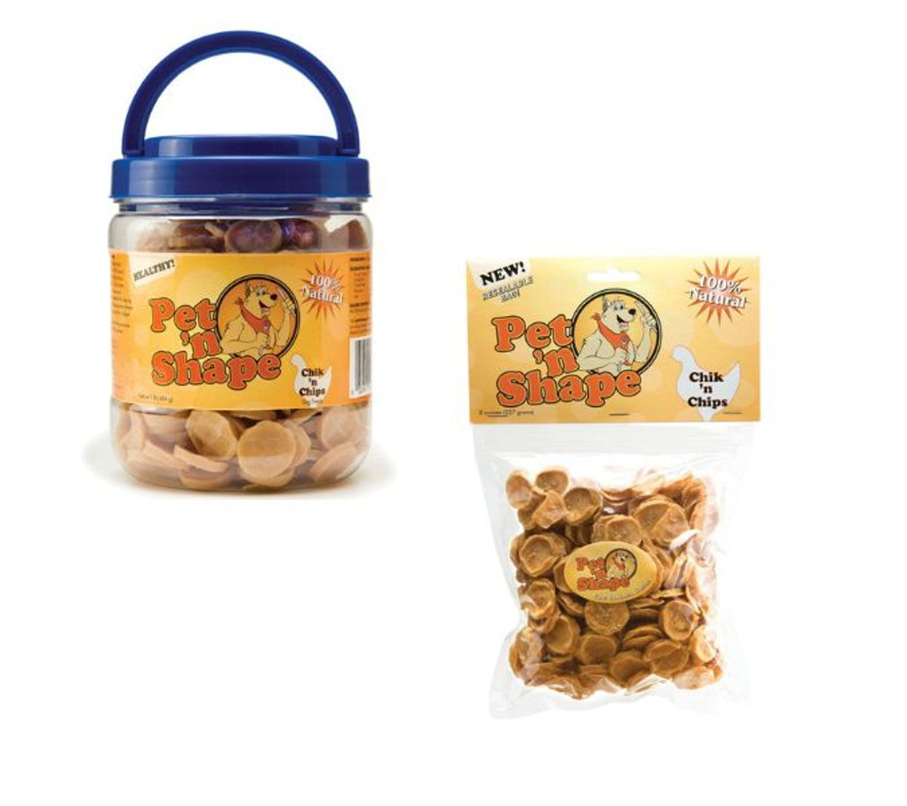 Pet 'n Shape Chik 'n Chips All-Natural Dog Treats