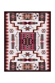 32478: Large Southwest area rug Primary Showman Saddles and Tack