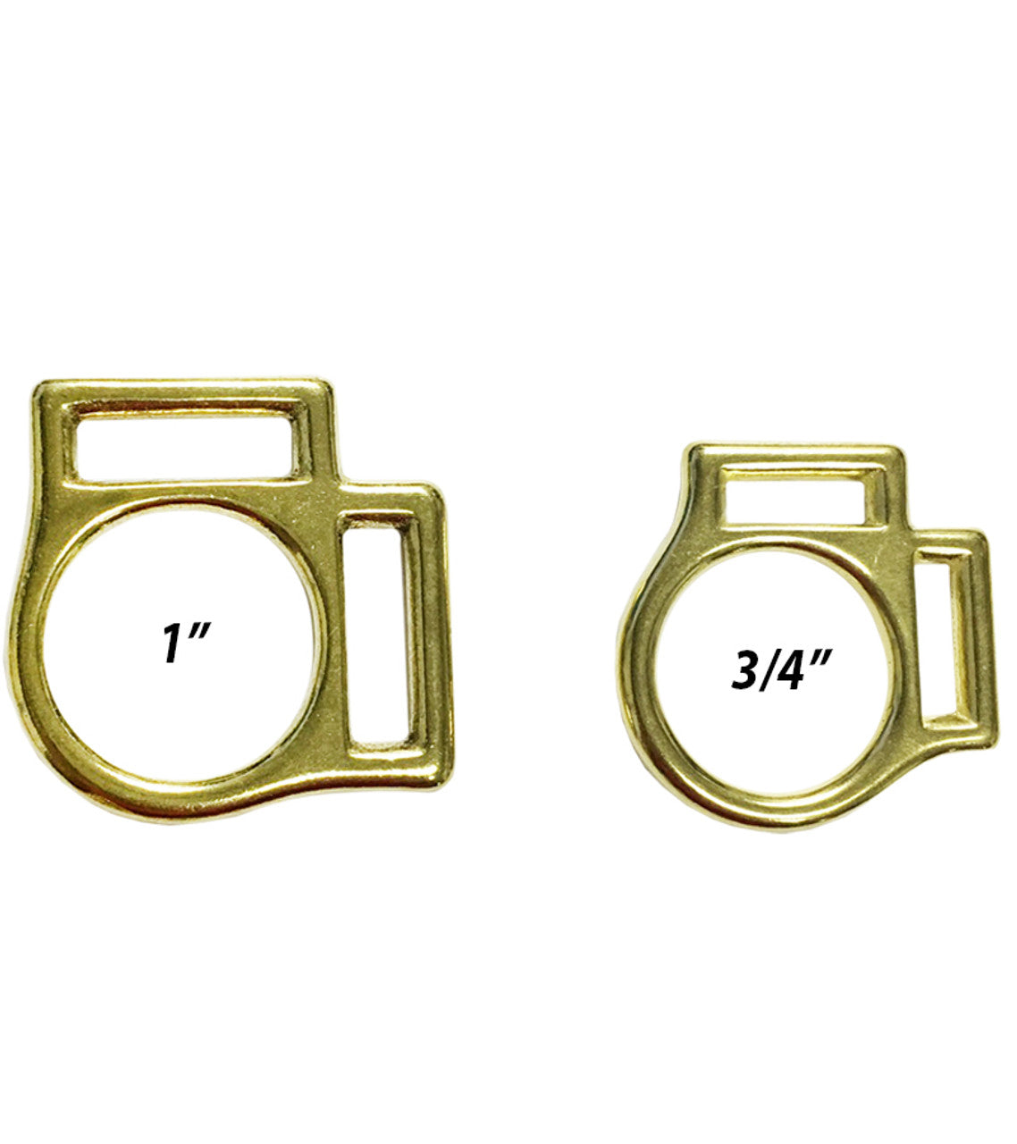 Halter Square Solid Brass
