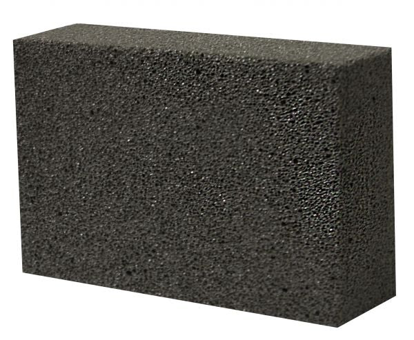 38823: Large grooming stone measures 4" wide and 6" long Primary Showman Saddles and Tack