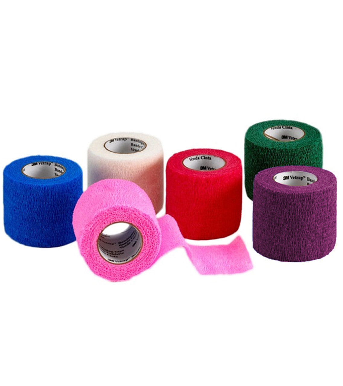 3M Vetrap Bandaging Tape 2" x 5 yards (Roll)-TexanSaddles.com
