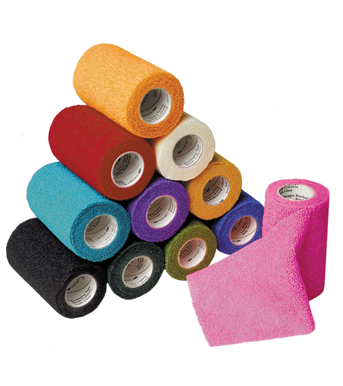 3M Vetrap Bandaging Tape 4"x 5 yards (18/cs)-TexanSaddles.com
