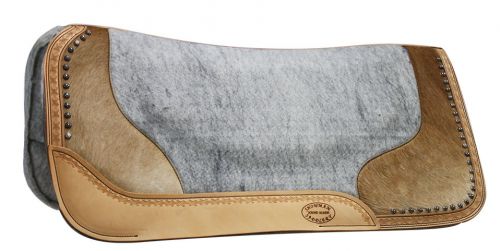 431: Showman™ Felt Bottom Saddle Pad Western Saddle Pad Showman