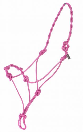 4341: Twisted Cowboy Knot Halter Cowboy Halter Showman Saddles and Tack
