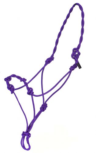 4341: Twisted Cowboy Knot Halter Cowboy Halter Showman Saddles and Tack