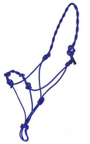 4341: Twisted Cowboy Knot Halter Cowboy Halter Showman Saddles and Tack