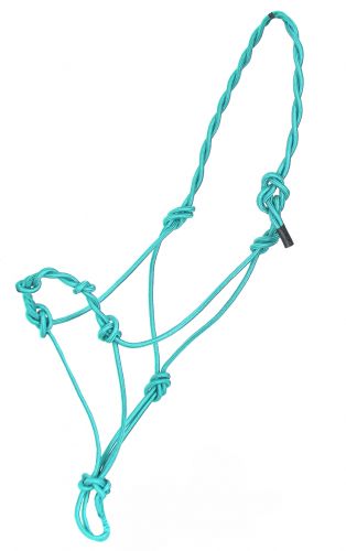 4341: Twisted Cowboy Knot Halter Cowboy Halter Showman Saddles and Tack