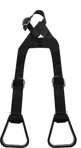 44957: Heavy duty nylon adjustable buddy stirrup Primary Showman