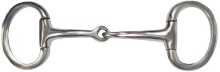 46730: Showman™ Stainless steel pony snaffle bit with 2 Bits Showman