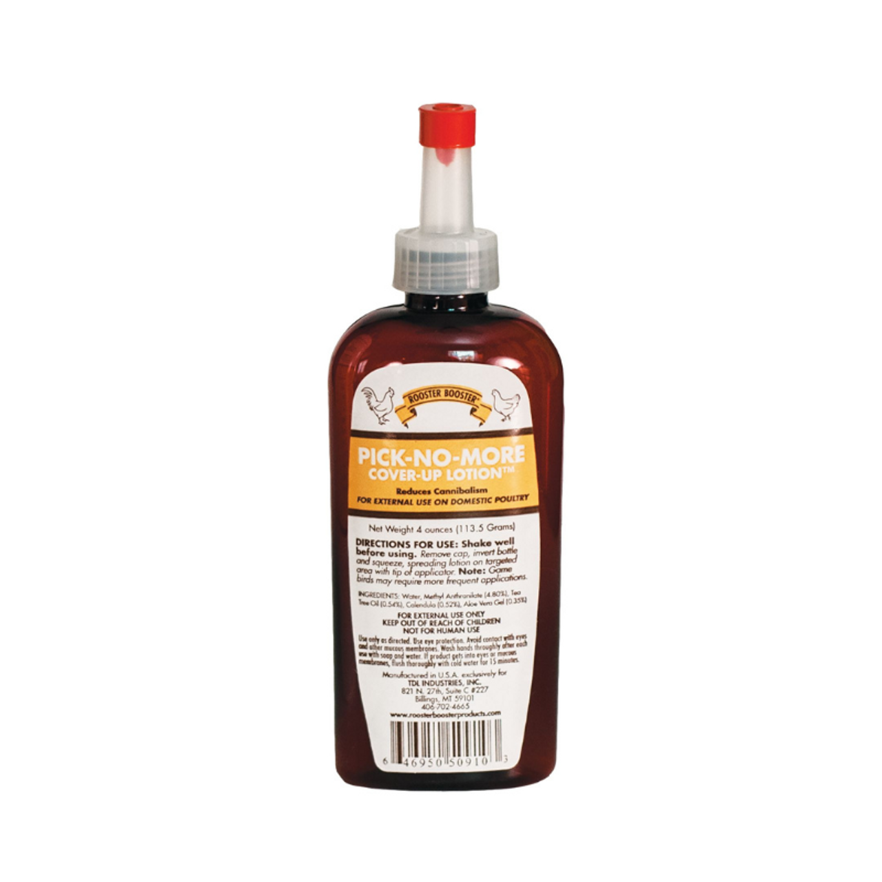Rooster Booster® Pick-No-More Cover-Up Lotion™ 4 oz.