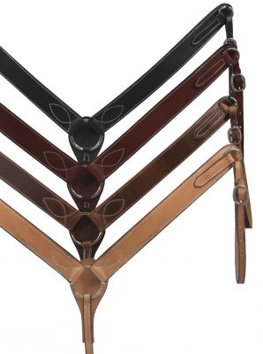 5011: Breastcollar is 2" wide with 0 Breast Collar Showman Saddles and Tack