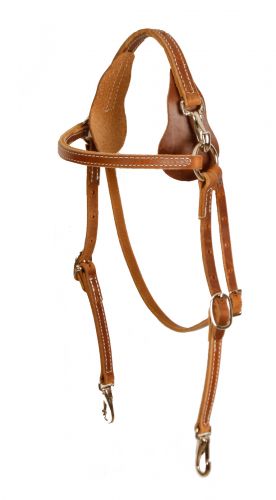 5012: Showman® Harness leather mule headstall Primary Showman   