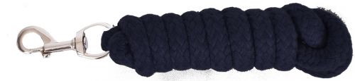 50179: 8' Braided Cotton Lead Rope Primary Showman Saddles and Tack
