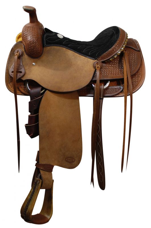 51616: 16" Showman™ Roper style saddle Primary Showman