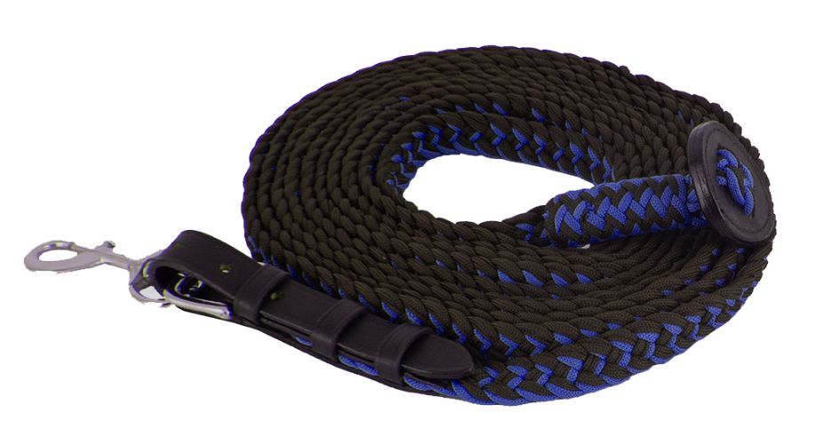 522039: Showman ® Flat Braided Nylon Lunge Line with Removable Snap and Rubber Stopper Primary Showman