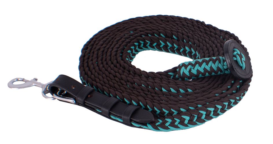 522039: Showman ® Flat Braided Nylon Lunge Line with Removable Snap and Rubber Stopper Primary Showman