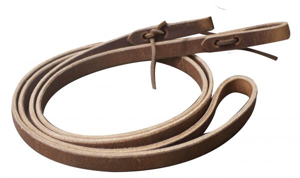 5629: 5/8" Harness leather roping reins Reins Showman Saddles and Tack