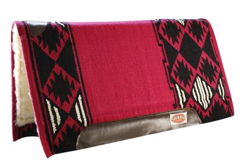 6064: Showman™ 36" x 34" Saddle pad Western Saddle Pad Showman Pink