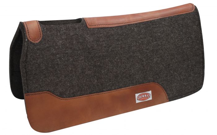 6067: Showman ® 32" x 31" 100% Mohair Wool Pad Western Saddle Pad Showman