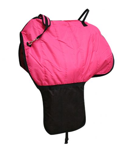 60823: Heavy quilted nylon saddle carrier Primary Showman Saddles and Tack