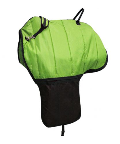 60823: Heavy quilted nylon saddle carrier Primary Showman Saddles and Tack