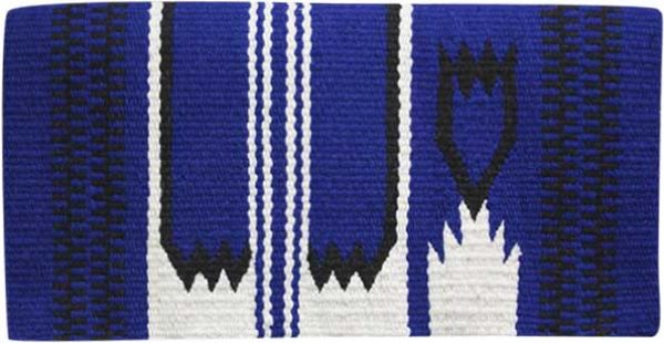 6104: 36" x 34" 100% New Zealand wool show blanket Western Saddle Pad Showman Saddles and Tack
