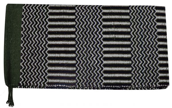 6123M: Economy style 32" X 64" double weave saddle blanket Saddle Blanket Showman Saddles and Tack