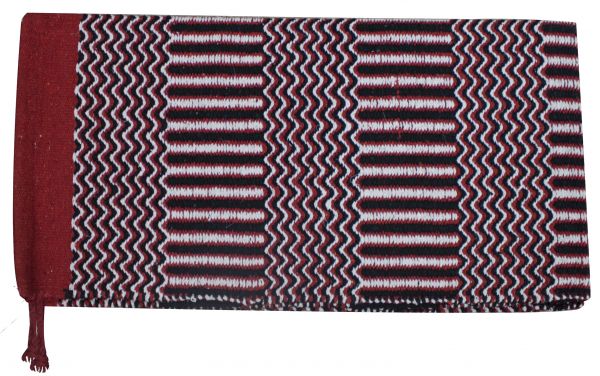 6123M: Economy style 32" X 64" double weave saddle blanket Saddle Blanket Showman Saddles and Tack