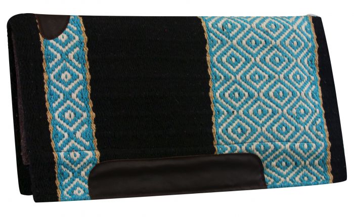6207: 36" x 34" Cutter pad with diamond design Western Saddle Pad Showman Saddles and Tack
