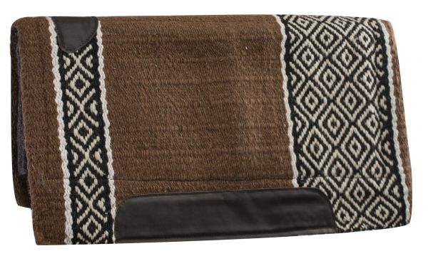6207: 36" x 34" Cutter pad with diamond design Western Saddle Pad Showman Saddles and Tack