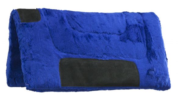 6208M: Showman ® 24"x 24" Kodel Fleece Princess Pad Western Saddle Pad Showman