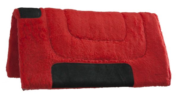 6208M: Showman ® 24"x 24" Kodel Fleece Princess Pad Western Saddle Pad Showman