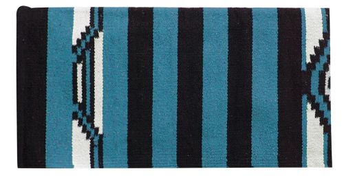 6220: 32" x 64" Arcylic top saddle blanket with Navajo design Saddle Blanket Showman Saddles and Tack