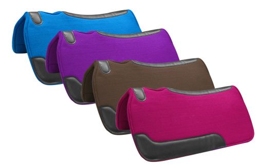 6291: Showman ® PONY 24" x 24" felt pad Western Saddle Pad Showman