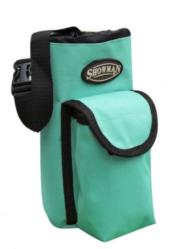 63728: Showman ® Nylon inlsulated bottle carrier with pocket Primary Showman