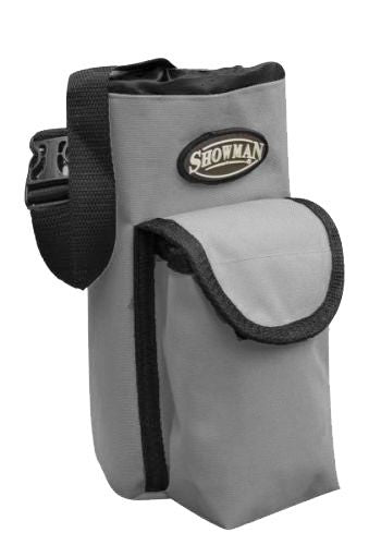 63728: Showman ® Nylon inlsulated bottle carrier with pocket Primary Showman