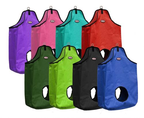 68-1628: Showman ® Double open nylon hay bag Hay Feeder Showman