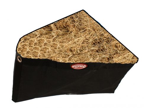 68-7526: Showman ® Cordura corner feeder with heavy duty nylon web binding Hay Feeder Showman