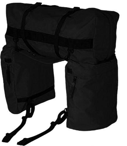 68-8328: Showman ® Nylon Oversized Saddle and Cantle Bag Saddle Bag Showman