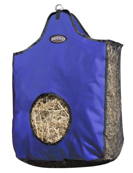 69-2738-C: Showman® Heavy denier nylon hay bag with mesh sides Hay Feeder Showman