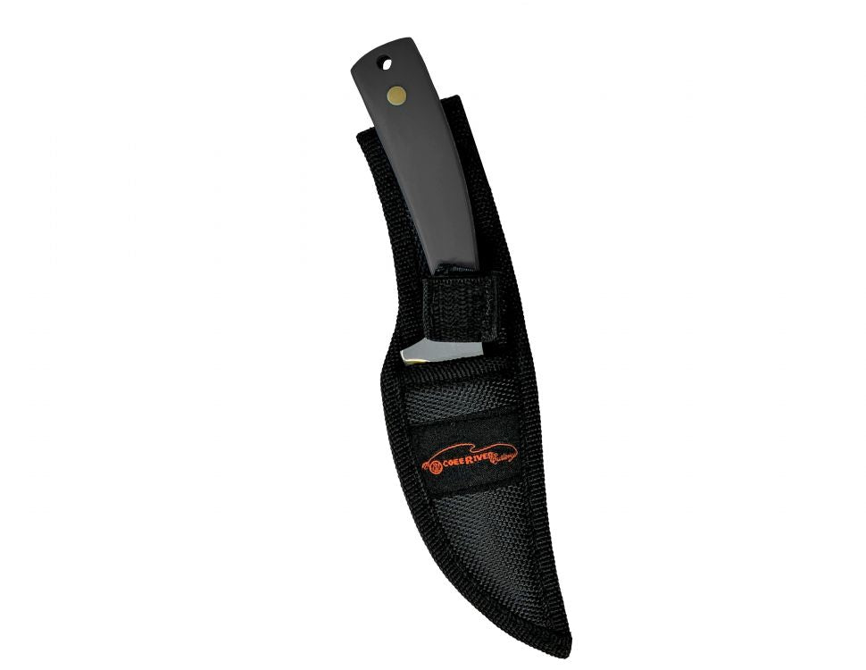 7" Ocoee River Knife with 3" Blade and Black Aztec Pattern on Handle Default Shiloh