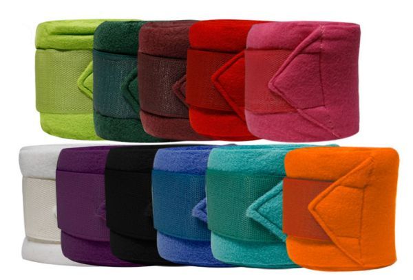 720040: Fleece polo wrap Primary Showman Saddles and Tack