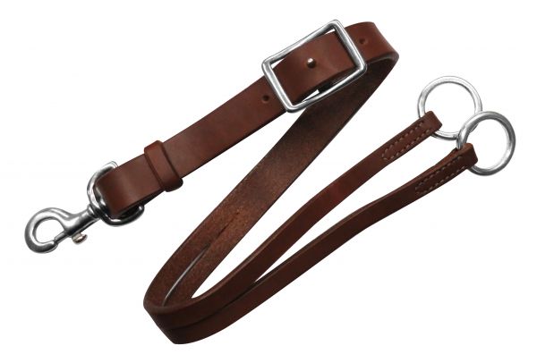 72038: Showman® Training fork made of American oiled harness leather Training Fork Showman