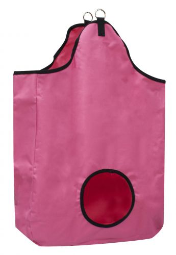 72181: Nylon hay bag Hay Feeder Showman Saddles and Tack