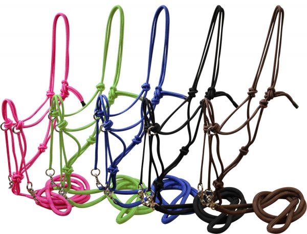 722769-1: Showman™ nylon rope bitless bridle Primary Showman