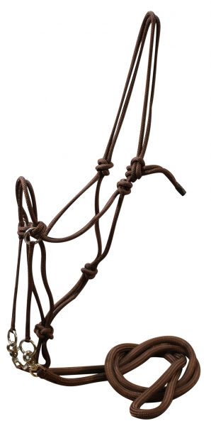 722769-1: Showman™ nylon rope bitless bridle Primary Showman