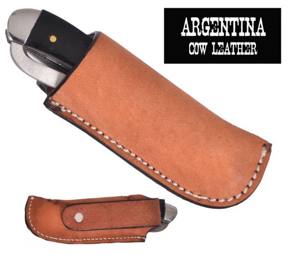 74087: Showman ® Argentina Cow Leather Knife Sheath Primary Showman
