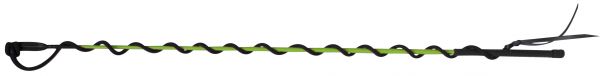 74400-3: Training whip with nylon string and leather end Whip Showman Saddles and Tack
