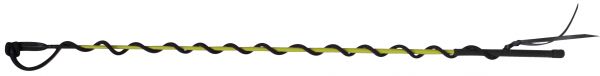 74400-3: Training whip with nylon string and leather end Whip Showman Saddles and Tack